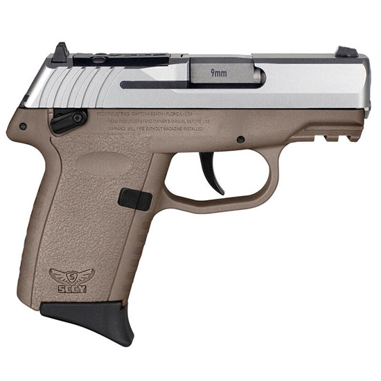 SCCY CPX-1 9MM FDE SS RED DOT READY 10RD - Pistols